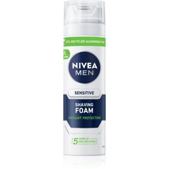 NIVEA MEN Sensitive spumă pentru bărbierit pentru barbati