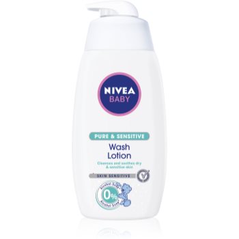 Nivea Baby Pure & Sensitive gel de curățare Nivea imagine noua