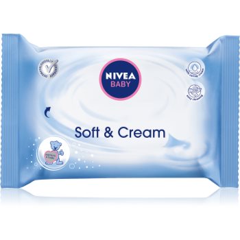 Nivea Baby Soft & Cream servetele pentru curatare Nivea imagine