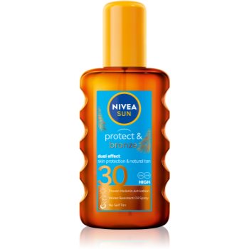 NIVEA SUN Protect & Bronze ulei de bronzat pentru piele uscata SPF 30