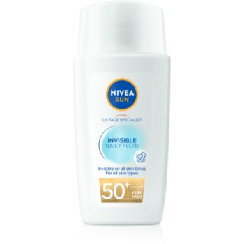 NIVEA SUN Invisible Daily Fluid fluid protecție SPF 50+