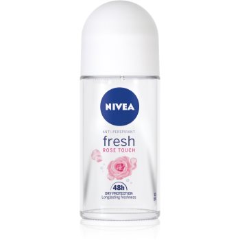 Nivea Rose Touch deodorant roll-on antiperspirant pentru femei Nivea Antiperspirante