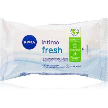Nivea intimo fresh servetele moi de curatare pentru igiena intima