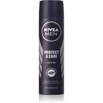 Nivea Men Protect & Care spray anti-perspirant pentru barbati Nivea imagine noua