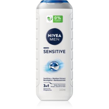 NIVEA MEN Sensitive gel de duș pentru barbati