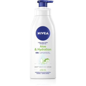 Nivea aloe & hydration lapte de corp delicat