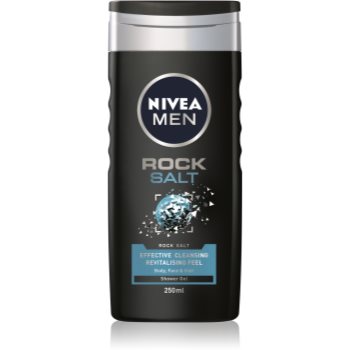 Nivea Men Rock Salt gel de dus pentru față, corp și păr
