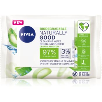 Nivea naturally good servetele umede faciale