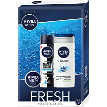 Nivea Men Fresh & Care Duo set cadou (pentru corp) pentru bărbați