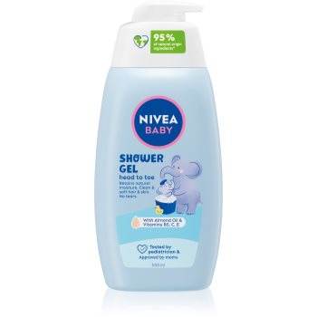 NIVEA BABY gel de dus pentru corp si par