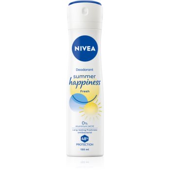 NIVEA Summer Happiness Fresh Deodorant Spray fara continut de aluminiu