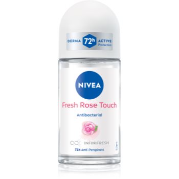 Nivea Rose Touch deodorant roll-on antiperspirant pentru femei