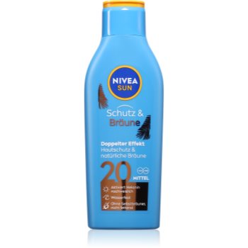 NIVEA SUN Protect & Bronze lotiune de protectie solara intensiva SPF 20