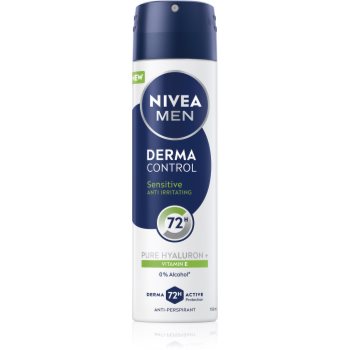 NIVEA MEN Derma Control Sensitive spray anti-perspirant pentru piele sensibila