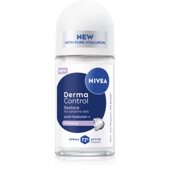 NIVEA Derma Control Restore deodorant roll-on antiperspirant 72 ore