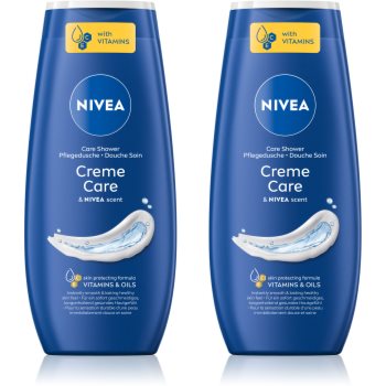 NIVEA Creme Care gel calmant pentru dus ambalaj economic - Sellmag.ro