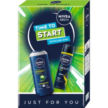 NIVEA MEN Time to Start подарунковий набір для тіла