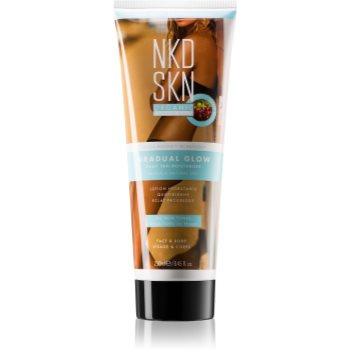 NKD SKN Gradual Glow loțiune autobronzanta fără culoare pentru bronzare treptata