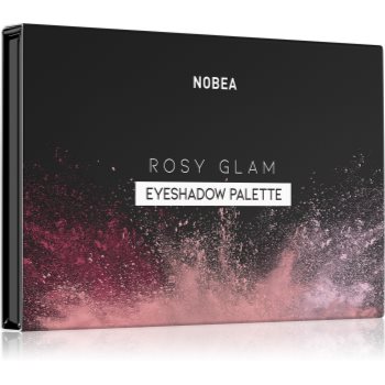 NOBEA Day-to-Day Rosy Glam Eyeshadow Palette paletă cu farduri de ochi - 1 | YEO