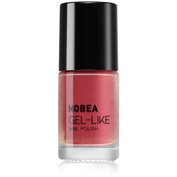 NOBEA Metal Gel-like Nail Polish lac de unghii cu efect de gel