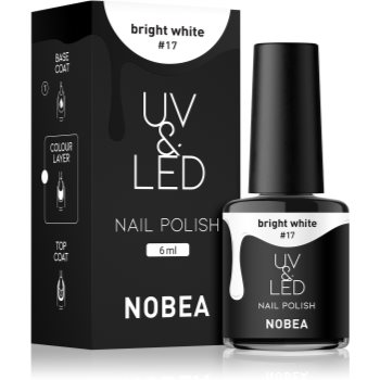 NOBEA UV & LED unghii cu gel folosind UV / lampă cu LED glossy NOBEA Cosmetice și accesorii