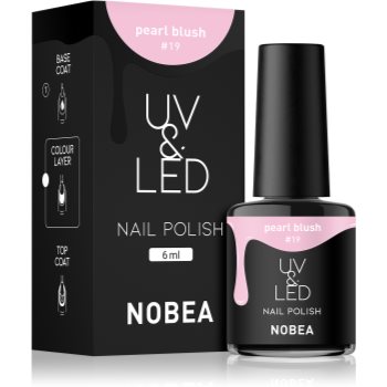 NOBEA UV & LED Nail Polish unghii cu gel folosind UV / lampă cu LED glossy nobea