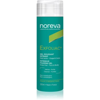 Noreva Exfoliac Intensive Foaming Gel gel spumant de curatare impotriva imperfectiunilor pielii