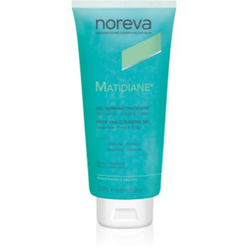 Noreva Matidiane Matifying Scrubbing Gel gel exfoliant de curatare pentru ten gras si problematic