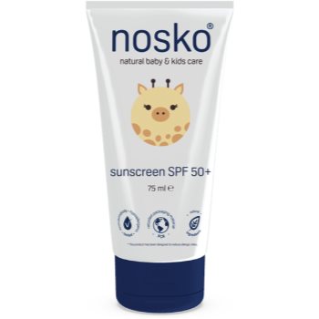 Nosko Baby Sunscreen SPF 50+ protectie solara pentru copii SPF 50+ Nosko imagine noua