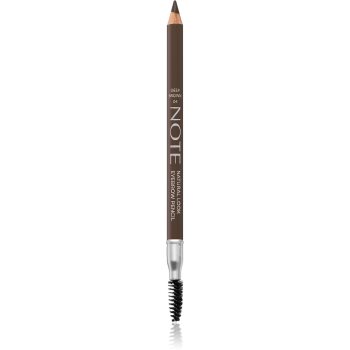 Note Cosmetique Natural Look Eyebrow Pencil creion pentru sprancene cu pensula