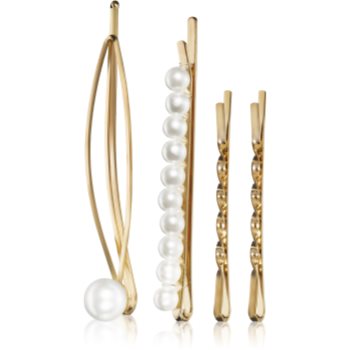 Notino grace collection faux pearl hair pins agrafe de par 4 pc
