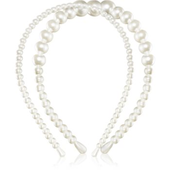 Notino grace collection faux pearl headbands bentiță pentru păr 2 pc