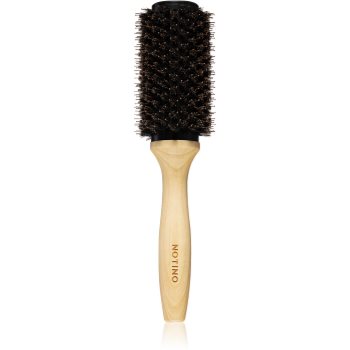 Notino Hair Collection Ceramic hair brush with wooden handle perie de păr ceramică cu mâner din lemn