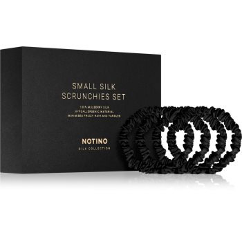 Notino Silk Collection Small Scrunchie Set set de elastice pentru păr din mătase culoare