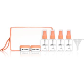 Notino Travel Collection Travel Bottle Set sticluțe pentru călătorie reutilizabile Peach