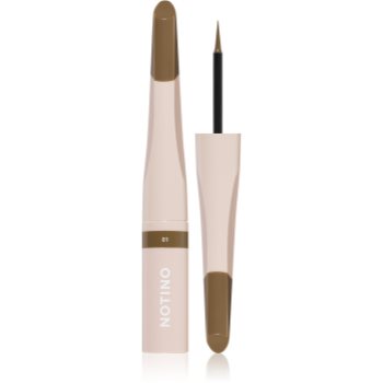 Notino Serum-Infused Lifeproof Eyebrow Liner eyeliner lichid cu ser pentru sprâncene