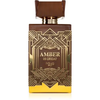 Zimaya Amber Is Great Eau de Parfum unisex Amber imagine noua