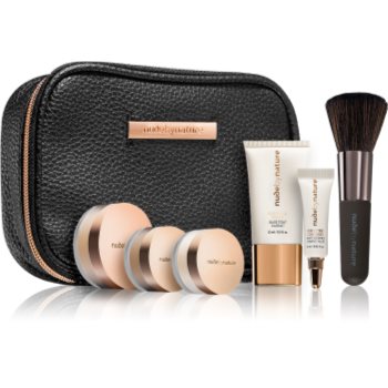 Nude by Nature Complexion Essentials Starter Kit set cadou W2 Ivory pentru femei Cosmetice și accesorii 2023-09-30