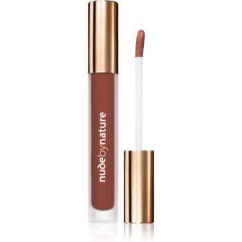 Nude by Nature Satin Liquid Lipstick ruj cremos cu finisaj satinat