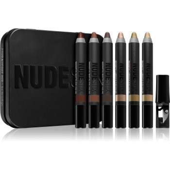 Nudestix Kit Nude Earth Set Cosmetice Decorative (pentru Ochi)