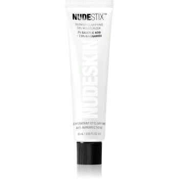 Nudestix Nudeskin Blemish Clarifying Gel Moisturizer crema gel hidratanta cu textura usoara impotriva imperfectiunilor pielii