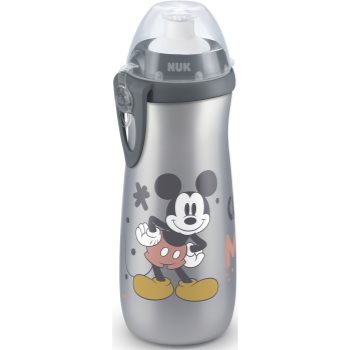 NUK First Choice Mickey Mouse biberon pentru copii 36m+ Grey
