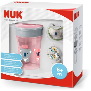 NUK Magic Cup & Space Set set cadou pentru copii Girl