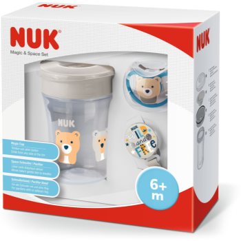 NUK Magic Cup & Space Set set cadou Neutral (pentru copii)