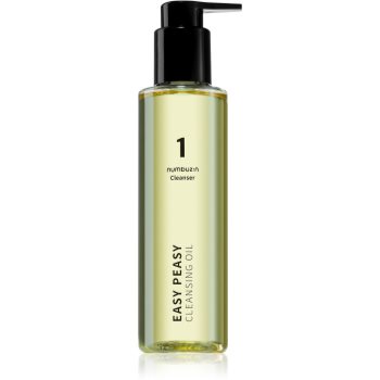 Numbuzin No. 1 Easy Peasy Cleansing Oil ulei pentru indepartarea machiajului Ulei de curățare hidrateaza pielea si inchide porii