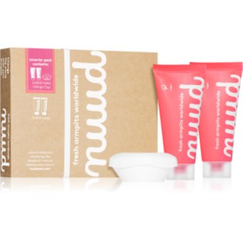 Nuud smarter pack red deodorant crema natural