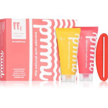 NUUD Surprise!!! Pack deodorant crema natural