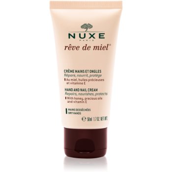 Nuxe Rêve de Miel Hand and Nail Cream maini si unghii pentru piele uscata