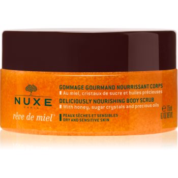 Nuxe Rêve de Miel Deliciously Nourishing Body Scrub Exfoliant hrănitor pentru corp