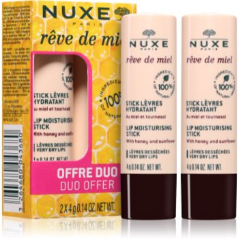 Nuxe Rêve de Miel Duo balsam de buze ambalaj economic